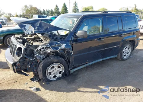 2010 Jeep Patriot Sport from USA, damaged, VIN 1J4NT2GA3AD520060
